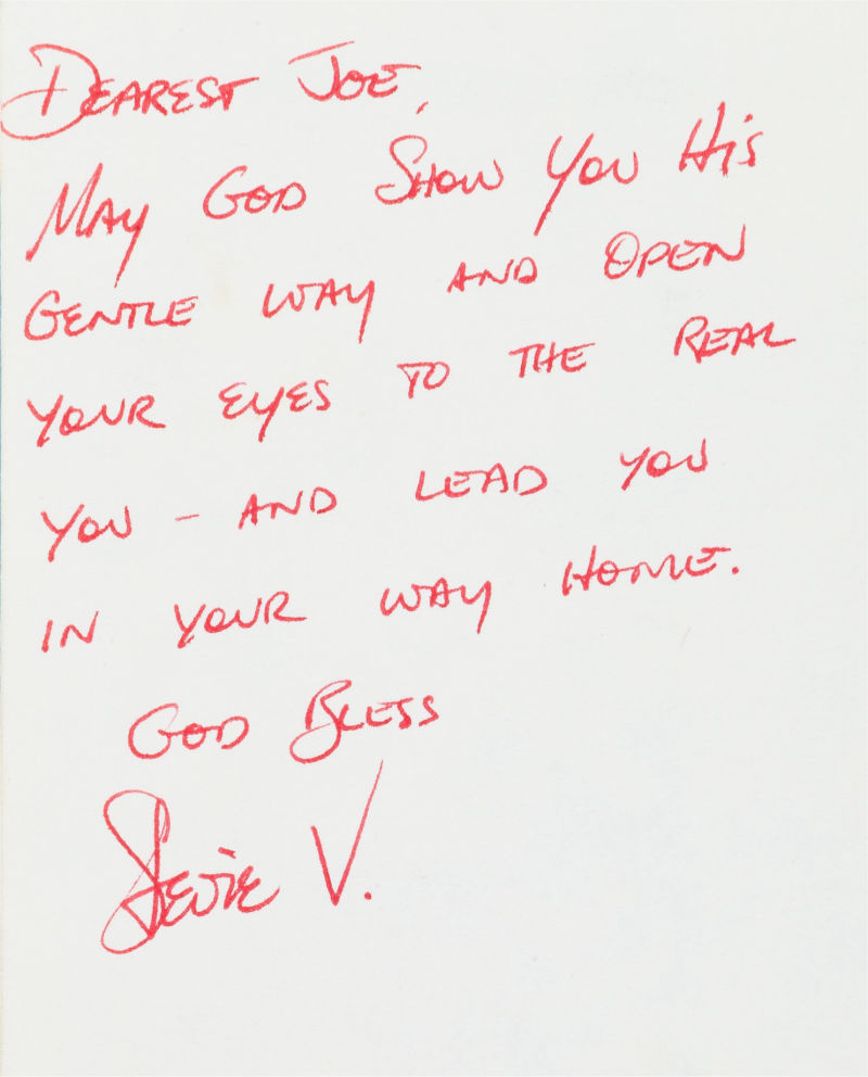 Stevie Ray Vaughan Autograph