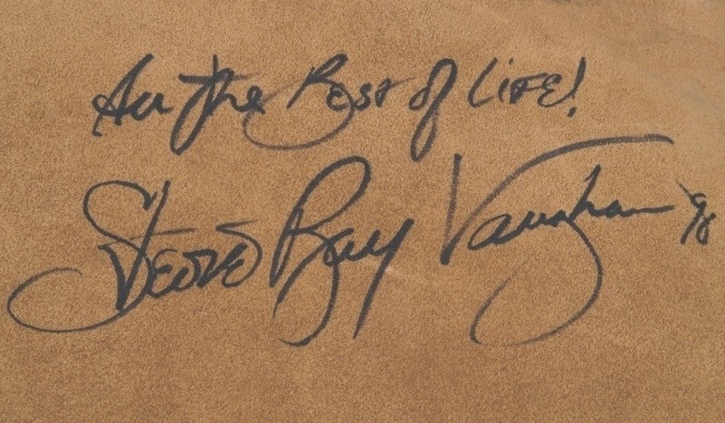 Stevie Ray Vaughan Autograph