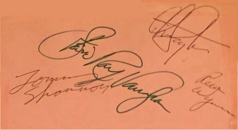 Stevie Ray Vaughan Autograph