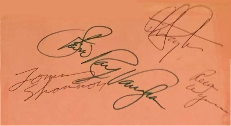 Stevie Ray Vaughan Autograph