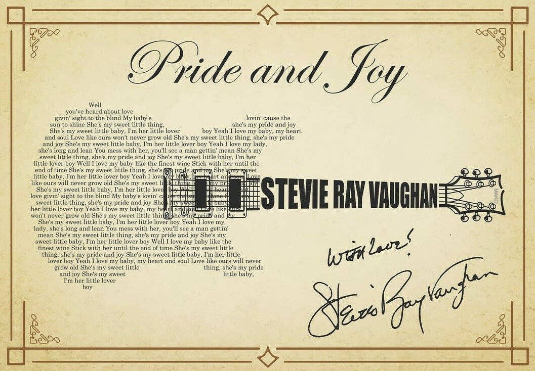 Stevie Ray Vaughan Autograph