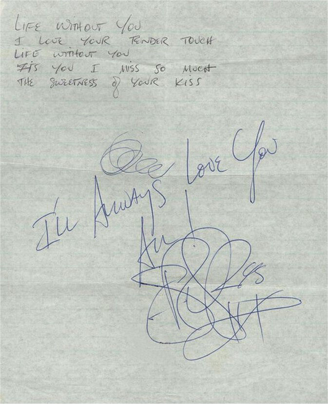 Stevie Ray Vaughan Autograph
