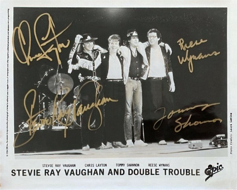Stevie Ray Vaughan & Double Trouble Promo Photo