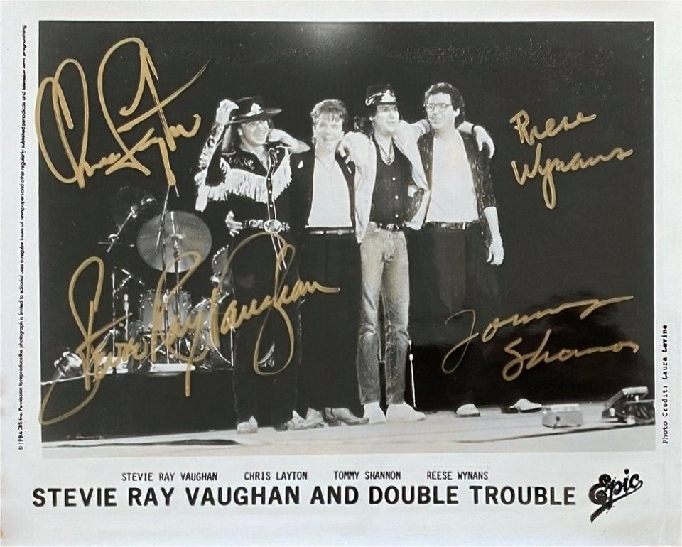 Stevie Ray Vaughan & Double Trouble Promo Photo