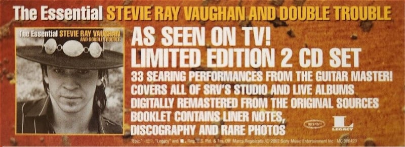 Essential Stevie Ray Vaughan Card Display