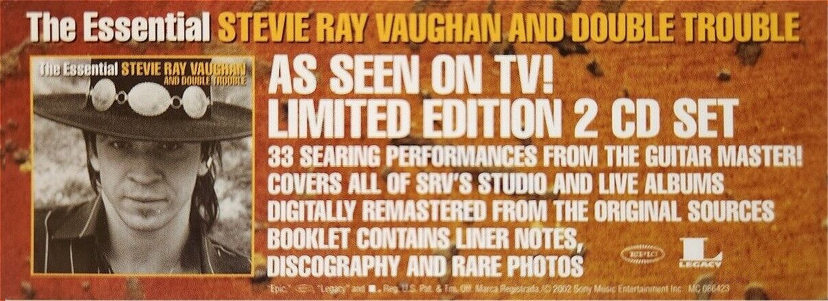 Essential Stevie Ray Vaughan Card Display