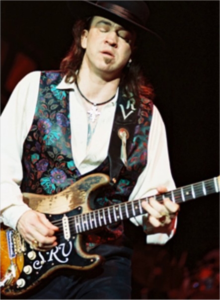 Stevie Ray Vaughan No 1 Stratocaster Decal/Logo