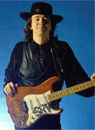Stevie Ray Vaughan Lenny Guitar Logo/Decal